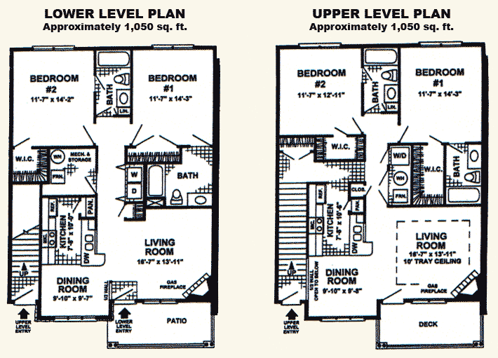 Kensington Court Floorplans